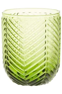 Maison by Premier Fleur Set Of Four Green Tumblers