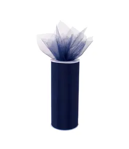 TULLE 23MX15CM - Trim: Tulle: 23m x 15cm: Navy - Occasions -- Bulk