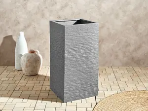 Plant Pot 40 x 40 x 77 cm Grey DION