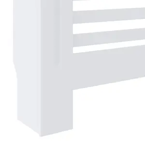 MDF Radiator Cover White 78 cm