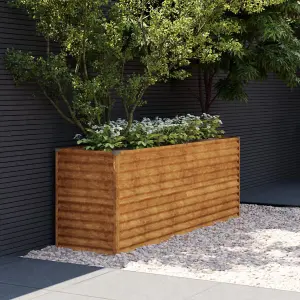 Berkfield Garden Raised Bed 196x50x69 cm Corten Steel