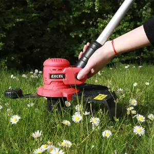 Excel 18V Grass Trimmer Cutter with 2 x 5.0Ah Battery & Fast Charger EXL5238