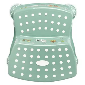 Keeeper Green Funny Farm Baby Potty, Toilet Seat & Double Step Stool Set