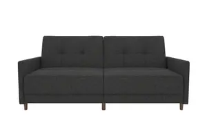 Andora sprung sofa bed in fabric grey