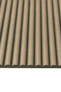 Naturewall Reeded Wood Panel - Unprimed - 2.4m