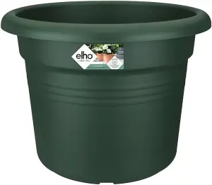 Elho Green Basics Cilinder 40cm Leaf Green Recycled Plastic Plant Pot