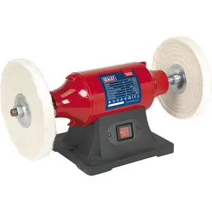 High-Performance 200mm Bench Mounted Buffer and Polisher with 550W Motor