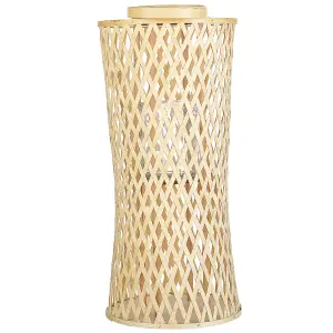 Beliani Boho Lantern MACTAN Wood Natural