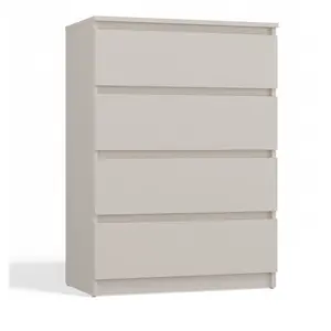 Tonya 4 Drawer 70Cm W Chest Of Drawers Beige