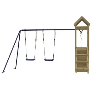 Berkfield Outdoor Playset Impregnated Wood Pine