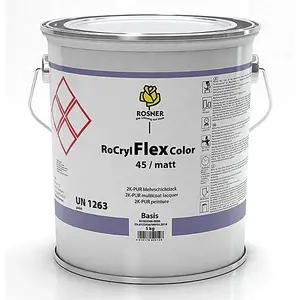 Rosner RoCryl Flex Colour 45 Matt Paint - 3.75 KG for Versatile Finishes