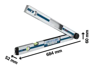 BOSCH GAM 270 MFL AA batteries Angle measurer