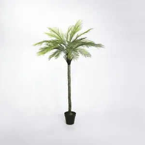 Blooming Artificial - 240cm / 7.75ft Faux King Palm Tree