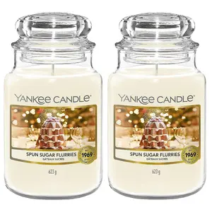 Yankee Candle Sugar Spun Flurries Twin Pack