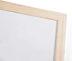 KAV - Wipe Board White Board Dry Wipe Boards Office Wall Wall Note Board for Office and Home School NHS etc with Marker