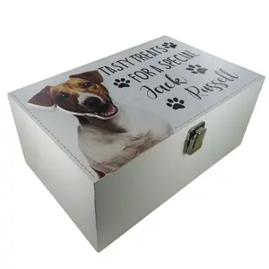 Jack Russell Dog Treat Box Duncan Decorative Box