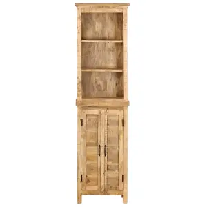 Berkfield Bookshelf 50x30x180 cm Solid Mango Wood