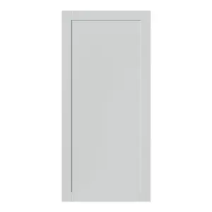 GoodHome Ashmead Matt dove grey Shaker Larder Cabinet door (W)600mm (H)1287mm (T)16mm