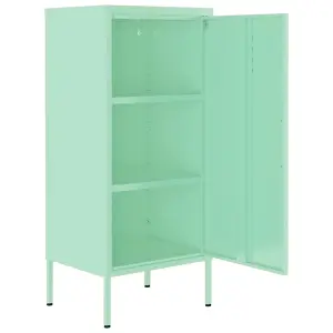 Berkfield Storage Cabinet Mint 42.5x35x101.5 cm Steel