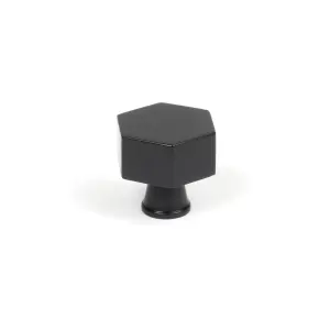 From The Anvil Matt Black Kahlo Cabinet Knob - 32mm