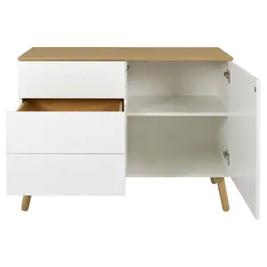 Dot Sideboard White/Oak