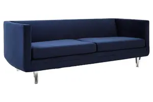 Interiors by Premier Pinner Dark Blue Sofa