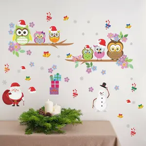 A very Owl Christmas Wall Stickers Wall Art, DIY Art, Home Decorations, Decals