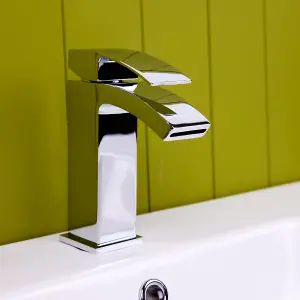 Flode Boras Mono Basin Mixer Tap Chrome