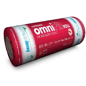 Knauf Insulation OmniFit Loft Insulation Roll 100 x 1200mm x 6.80m (8.16m2)