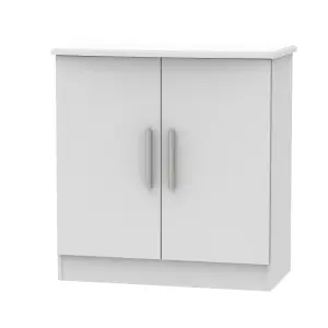 Harrow 2 Door Cabinet in Grey Matt (Ready Assembled)