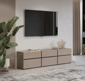 Kross 41 TV Cabinet in Congo - W1800mm H480mm D400mm Sleek and Durable