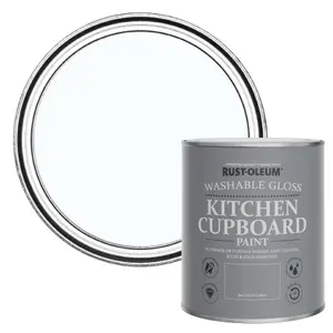 Rust-Oleum Icecap Gloss Kitchen Cupboard Paint 750ml