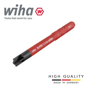 Wiha Slimbit Screwdriver Plusminus pozidrive SL PZ2 1000v VDE Electrician 34590