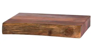 Professional Chef Live Edge Acacia Wood Chopping Board - Large