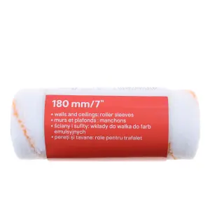 GoodHome Medium Pile Woven polyester Roller sleeve, (L)180mm (D)45mm