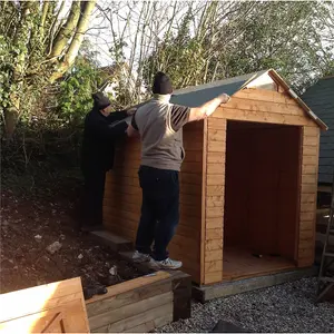 8 x 6 Deluxe Security Tongue And Groove Shed (12mm Tongue And Groove Floor)