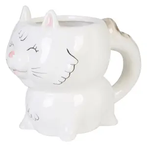 Maison by Premier Gigil White Cat Mug