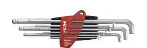 Wiha L-key Hex Allen key ProStar Sliding Holder 9pcs Ball End Hexagon 35480