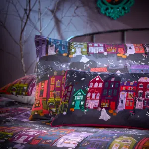 furn. Creepy Town Reversible Duvet Set