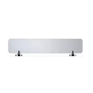 Croydex Metra Polished Chrome effect Wall-mounted Bathroom Shelf (D)13.4cm (H)5.4cm (L)59cm