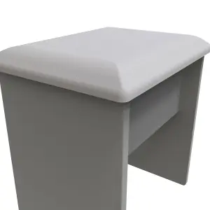 Helmsley Stool in Dusk Grey (Ready Assembled)