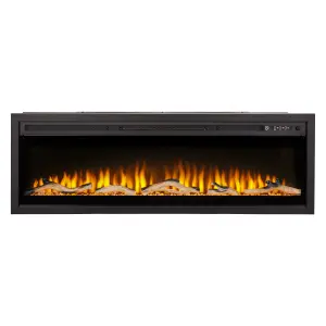 Focal Point Sasanoa 1.5kW Matt Black Electric Fire (H)455mm (W)1294mm (D)152mm