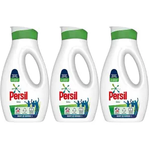 Persil Bio Laundry Washing Liquid Detergent, 24 Washes, 648ml (Pack of 3)