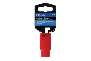 Laser 7989 1000v VDE Insulated Socket 1/2" Drive 11mm