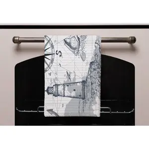 Cotton Waffle Tea Towel Kitchen Towel (Set of 3)