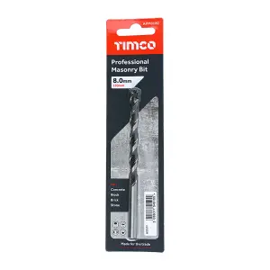 Timco - Professional Masonry Bit (Size 8.0 x 120 - 1 Each)