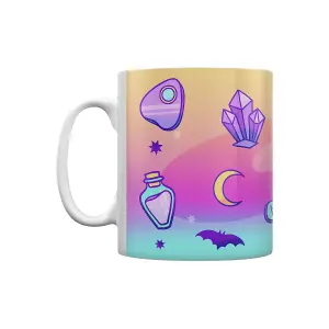 Grindstore Witch Pastel Goth Mug Multicoloured (One Size)