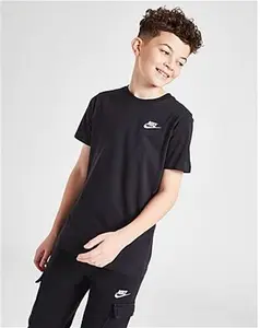 Nike Sportswear Older Junior' T-Shirt - Black - 13-15Y - Size 13-15Y