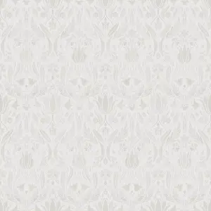 Galerie Blomstermala Beige White Floral Collage Smooth Wallpaper