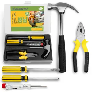 BLOSTM Essential Hand Tool Kit 5 Pieces